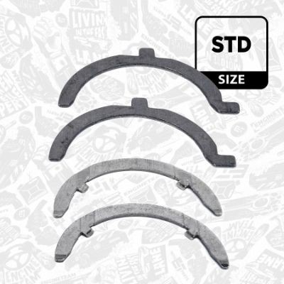 ET ENGINETEAM Avstandsskive, veivaksel LA001000 LA001000 Veivakselskiver CHRYSLER VOYAGER ET ENGINETEAM