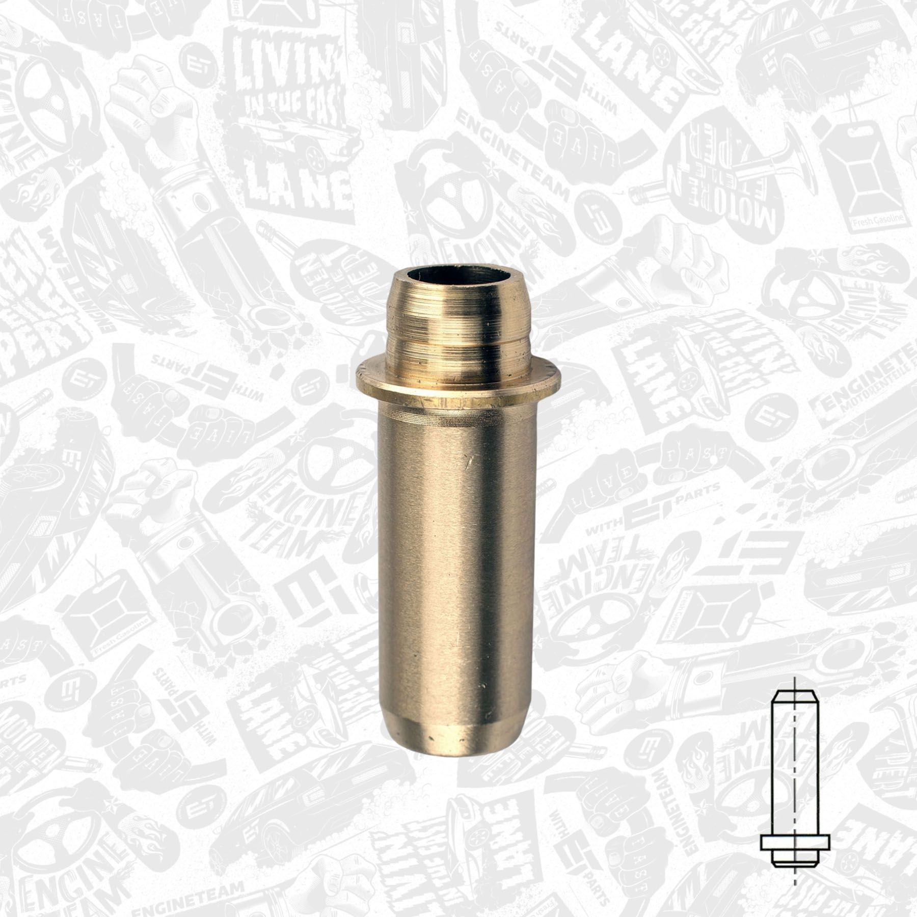 ET ENGINETEAM Οδηγός βαλβίδας VG0001 Οδηγός / στεγανοποίηση / ρύθμιση βαλβίδας ET ENGINETEAM Volkswagen TRANSPORTER VG0001