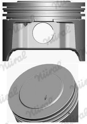 NÜRAL Stempel 87-426107-00 NÜRAL 87-426107-00 Focus Mk2 Van / Stationcar Motor stempel pris