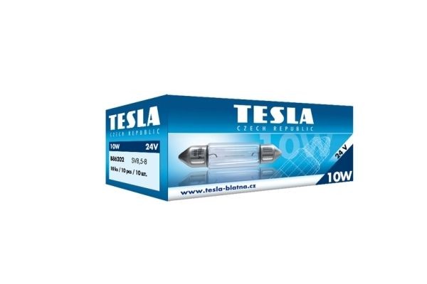 TESLA Glödlampa, skyltbelysning B86202 B86202 TESLA nummerskyltsbelysning NISSAN QASHQAI