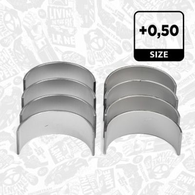 Vevstakslager ET ENGINETEAM LP003350 ET ENGINETEAM LP003350 Vevstakslager Renault CLIO 2000