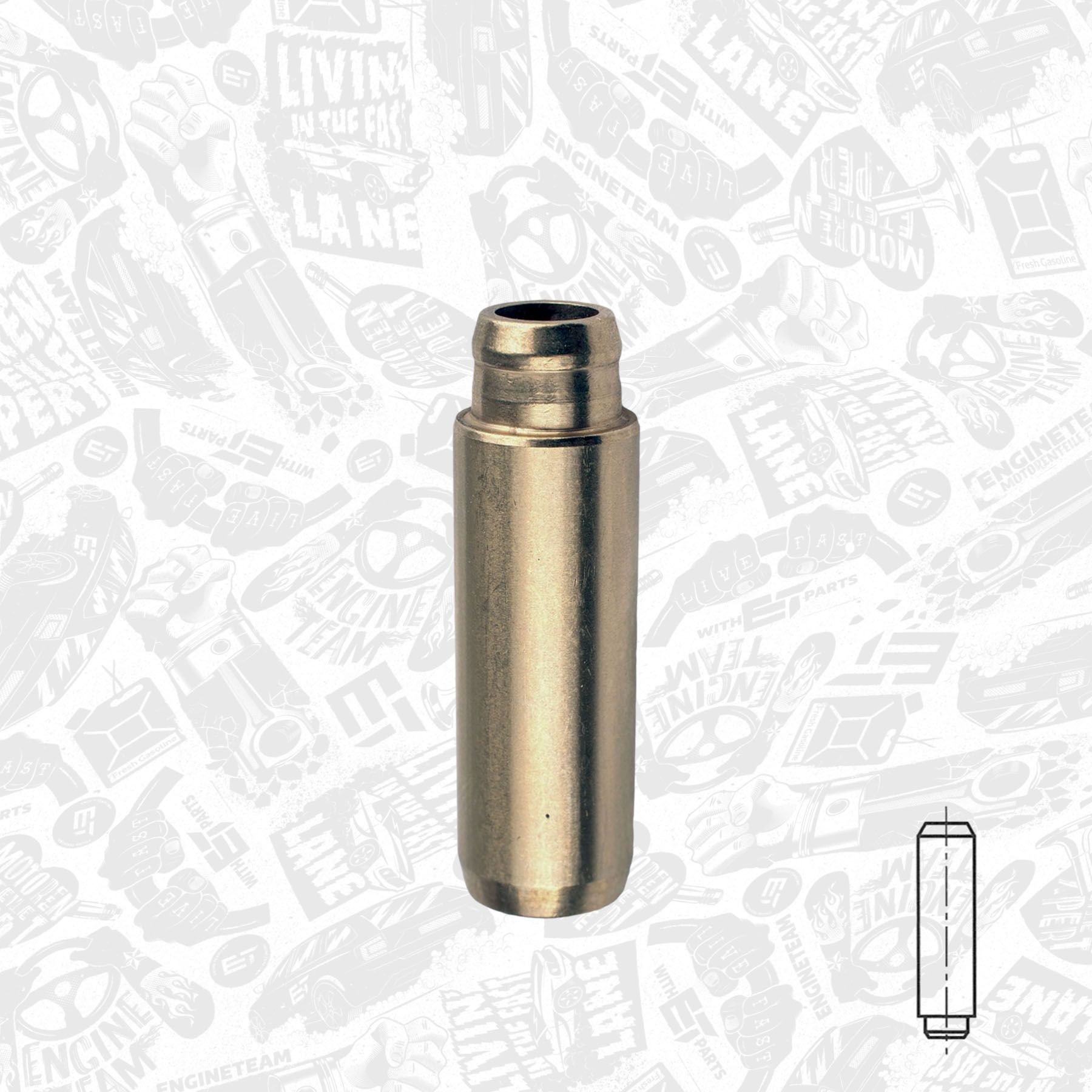 ET ENGINETEAM Klepgeleider VG0002 prijs Klepgeleider / pakking BERTONE VG0002 ET ENGINETEAM