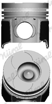 NÜRAL Piston 87-101507-00 NÜRAL 87-101507-00 Piston
