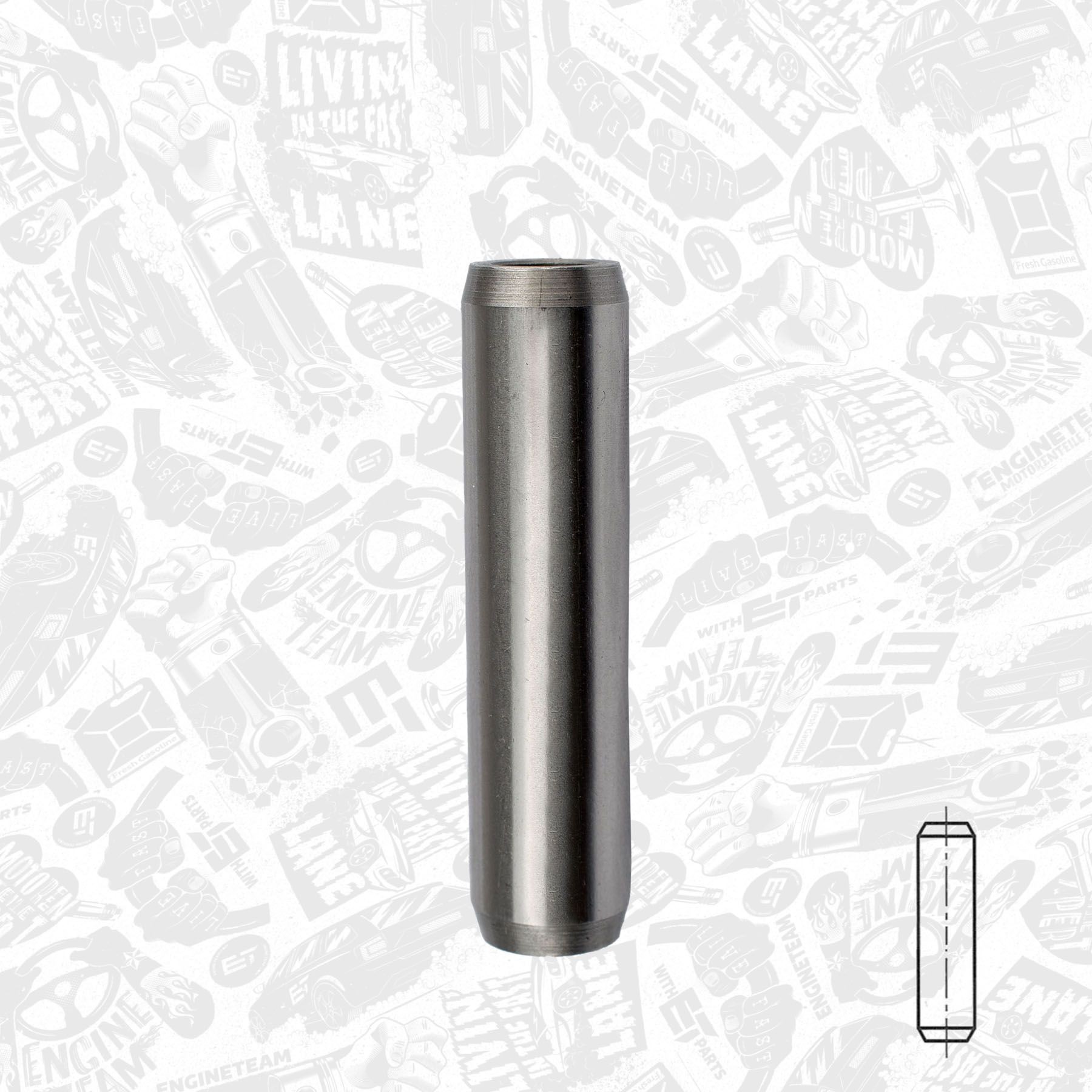ET ENGINETEAM Valve Guides VG0024 ET ENGINETEAM VG0024 308 SW I Box Body / Estate (4E_) valve guide / stem seal / parts price