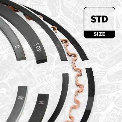 ET ENGINETEAM Jeu de segments de pistons R1003400 Opel TIGRA Segment moteur ET ENGINETEAM R1003400