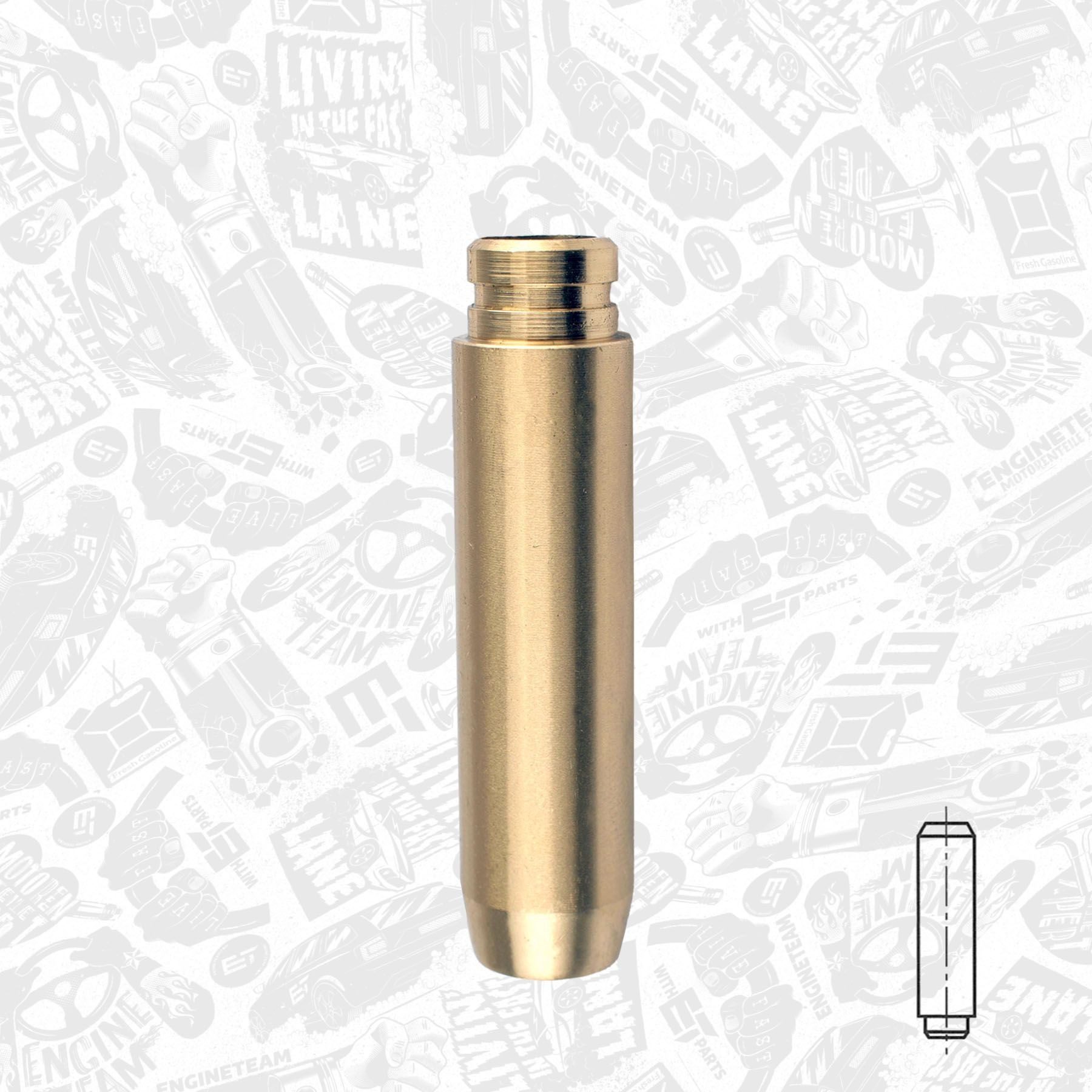 ET ENGINETEAM Klepgeleider VG0021 VG0021 Klepgeleider / pakking ET ENGINETEAM FORD USA ECONOLINE