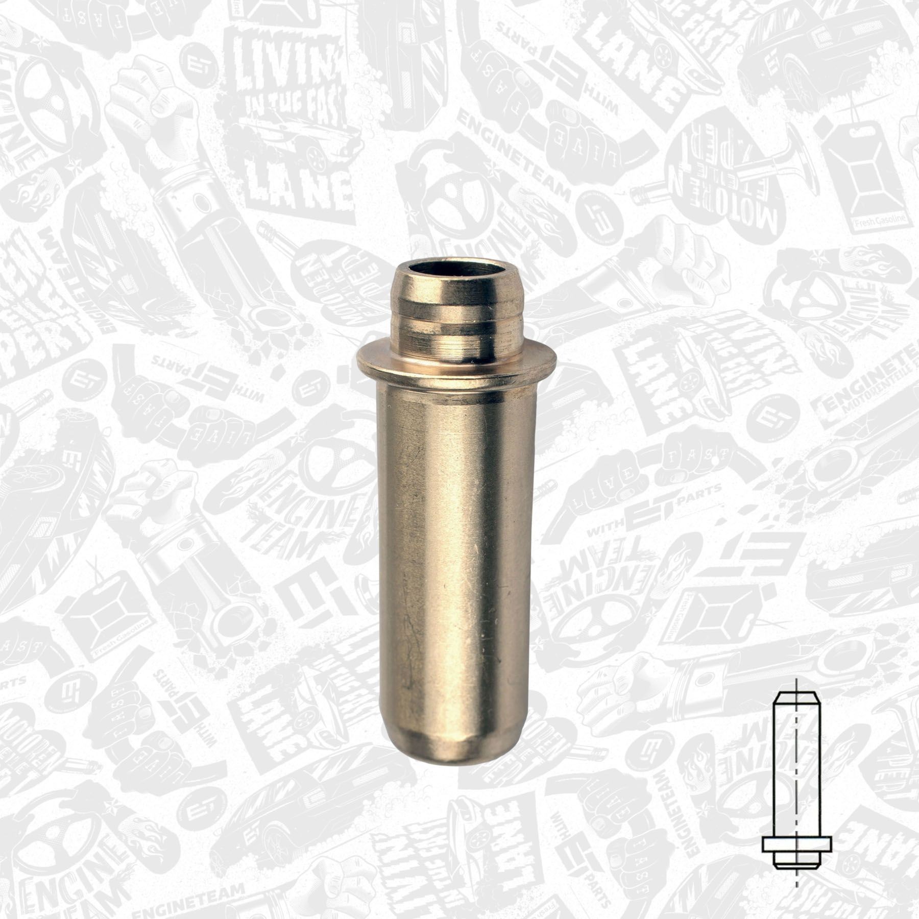 ET ENGINETEAM Οδηγός βαλβίδας VG0005 Οδηγός / στεγανοποίηση / ρύθμιση βαλβίδας SUBARU ET ENGINETEAM VG0005