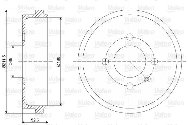 VALEO Bromstrumma 237073 237073 VALEO bromstrumma VW UP