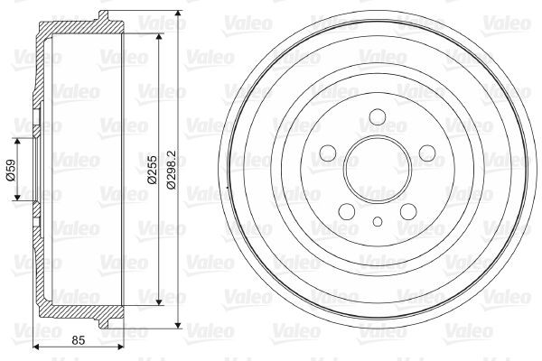 VALEO Bromstrumma 237005 CITROЁN bromstrumma VALEO 237005