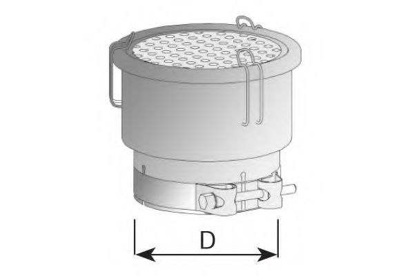 DINEX Terminale di scarico 40817 Costo Terminali di scarico DINEX RENAULT 40817