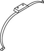 DINEX Holder, udstødning 68844 Ophæng til udstødning DINEX Alfa Romeo 164 68844