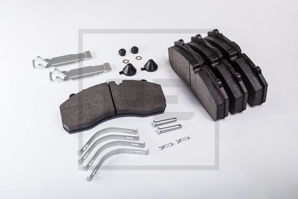 PETERS ENNEPETAL Bromsbelägg 086.300-50A 086.300-50A PETERS ENNEPETAL bromsklossar BMW 4-serie