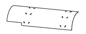 DINEX Paracalore marmitta 18931 18931 costo Paracalore marmitta CITROËN DS3 DINEX