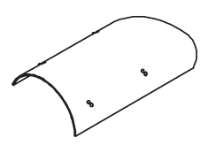 DINEX Heat Shield 18908 RENAULT KANGOO DINEX exhaust heat shield 18908