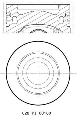 MAHLE Stempel 028 PI 00100 002 MAHLE 028 PI 00100 002 Stempel