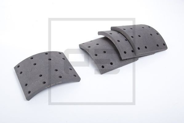 PETERS ENNEPETAL Bromsbelägg, sats, trumbroms 086.124-00A 086.124-00A PETERS ENNEPETAL elektrisk handbroms