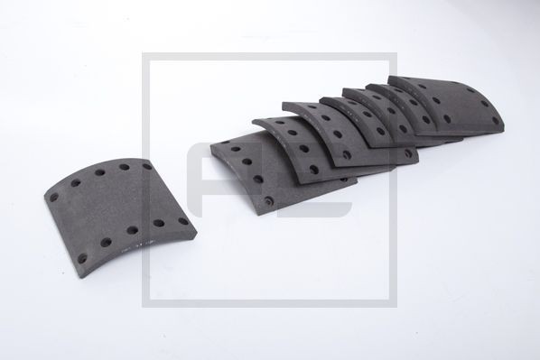 PETERS ENNEPETAL Jogo de calços de travão, travão de tambor 086.139-00A 086.139-00A Travão de estacionamento BMW Série 4 PETERS ENNEPETAL