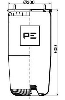 PETERS ENNEPETAL Luftbelg, fjæring 084.084-71A Fjærbelg, luftfjæring PETERS ENNEPETAL Audi TT 084.084-71A