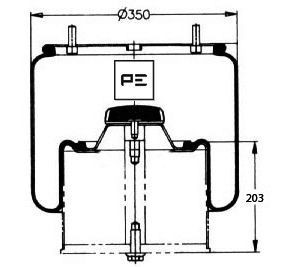 PETERS ENNEPETAL Soffietto, Sospensione pneumatica 084.084-72A 084.084-72A costo Sospensioni pneumatiche PETERS ENNEPETAL AUDI A8