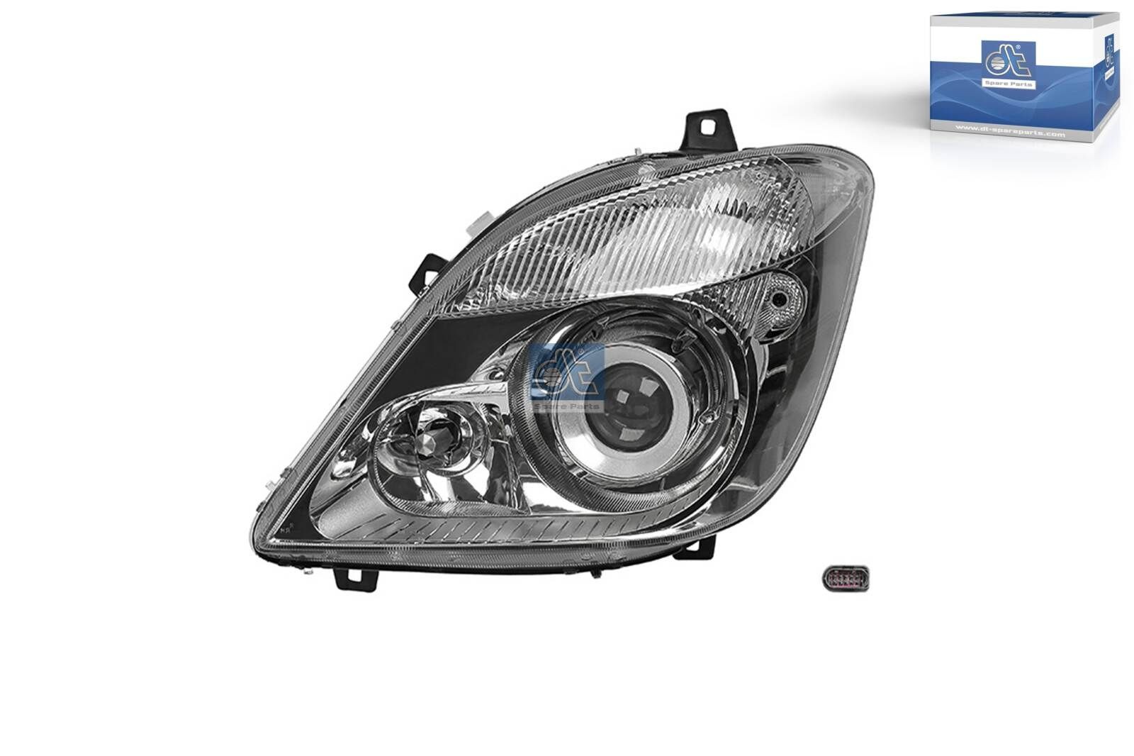 DT Spare Parts Scheinwerferglas 4.68090 DT Spare Parts 4.68090 Scheinwerferglas MERCEDES-BENZ Sprinter 3.5-T Bus (W906) 315 CDI (906.731, 906.733, 906.735) 150 PS 2006