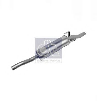 DT Spare Parts Middle- / End Silencer 4.68527 4.68527 DT Spare Parts middle silencer for MERCEDES-BENZ 124-Series