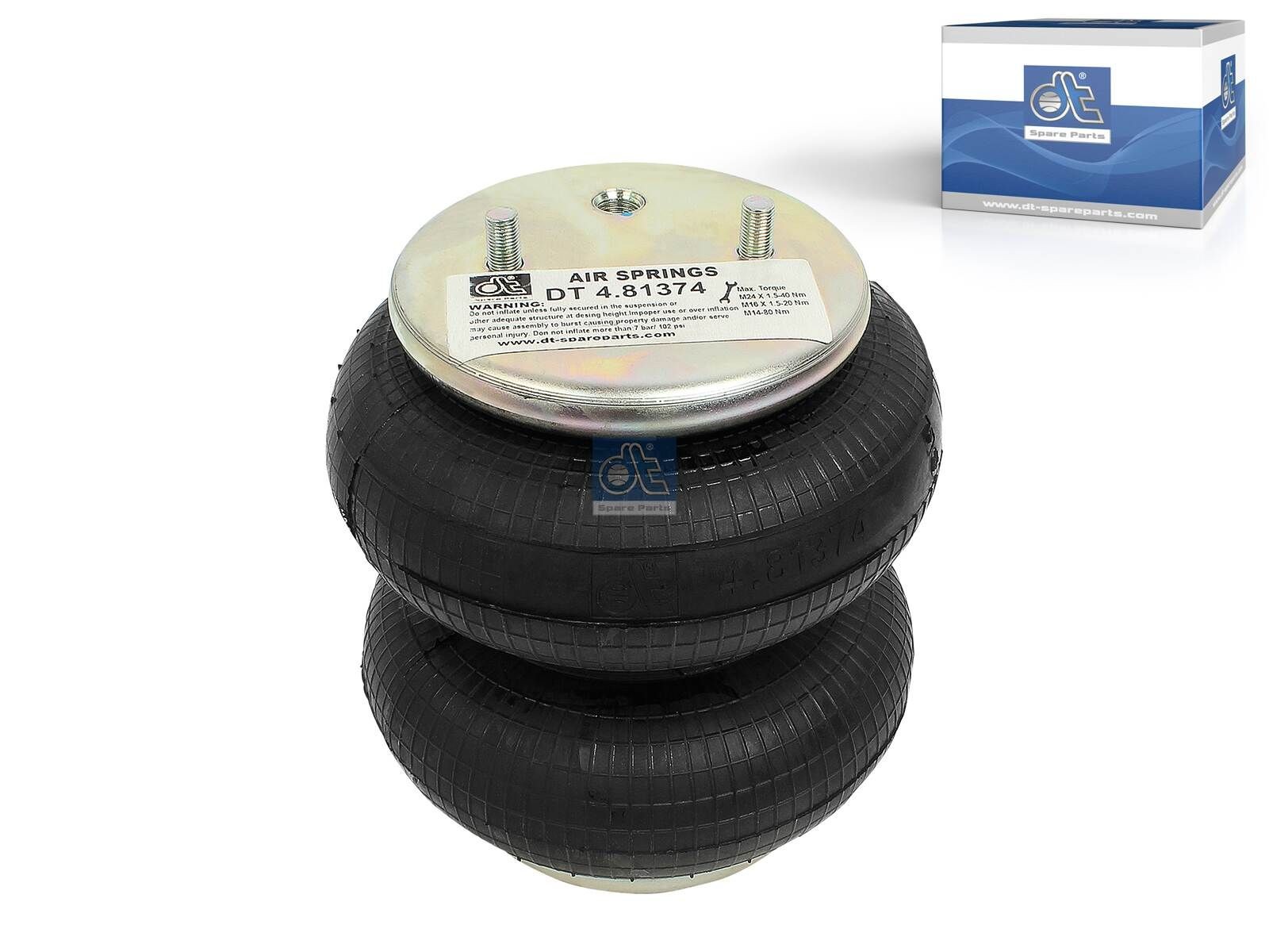DT Spare Parts Φούσκα, πνευματική ανάρτηση 4.81374 4.81374 DT Spare Parts Αερανάρτηση Skoda φθηνά