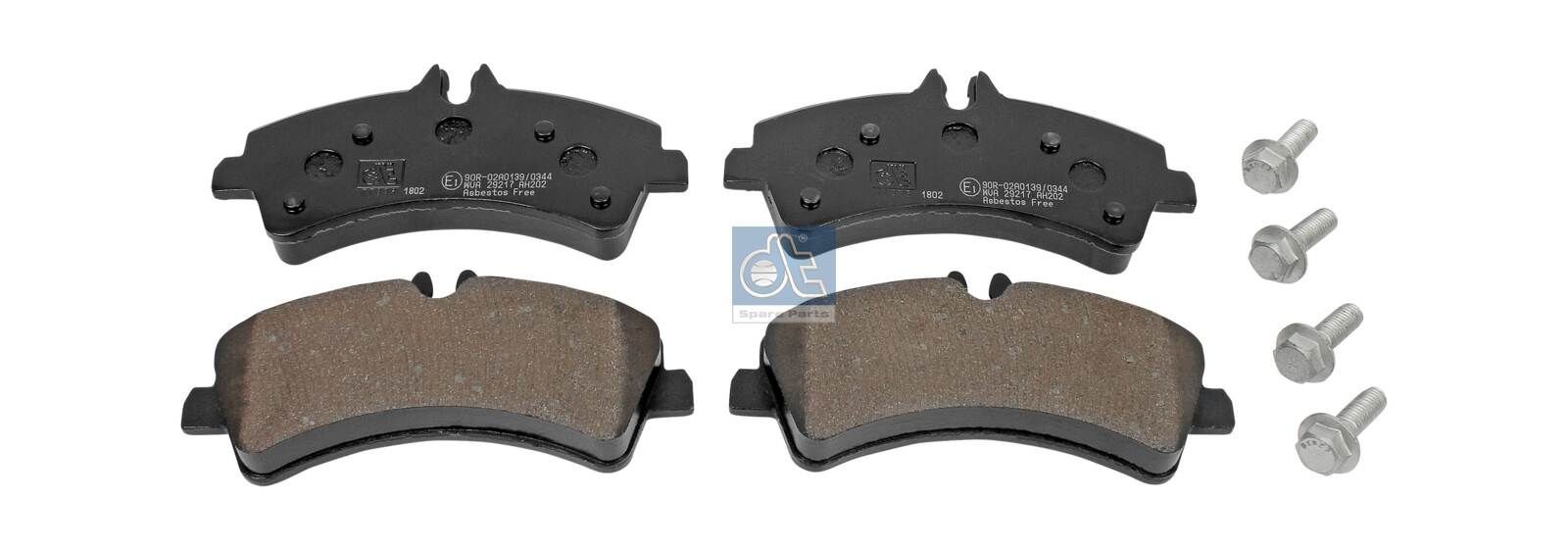 DT Spare Parts Brake pad set 4.91901 car Set of brake pads DT Spare Parts 4.91901 buy