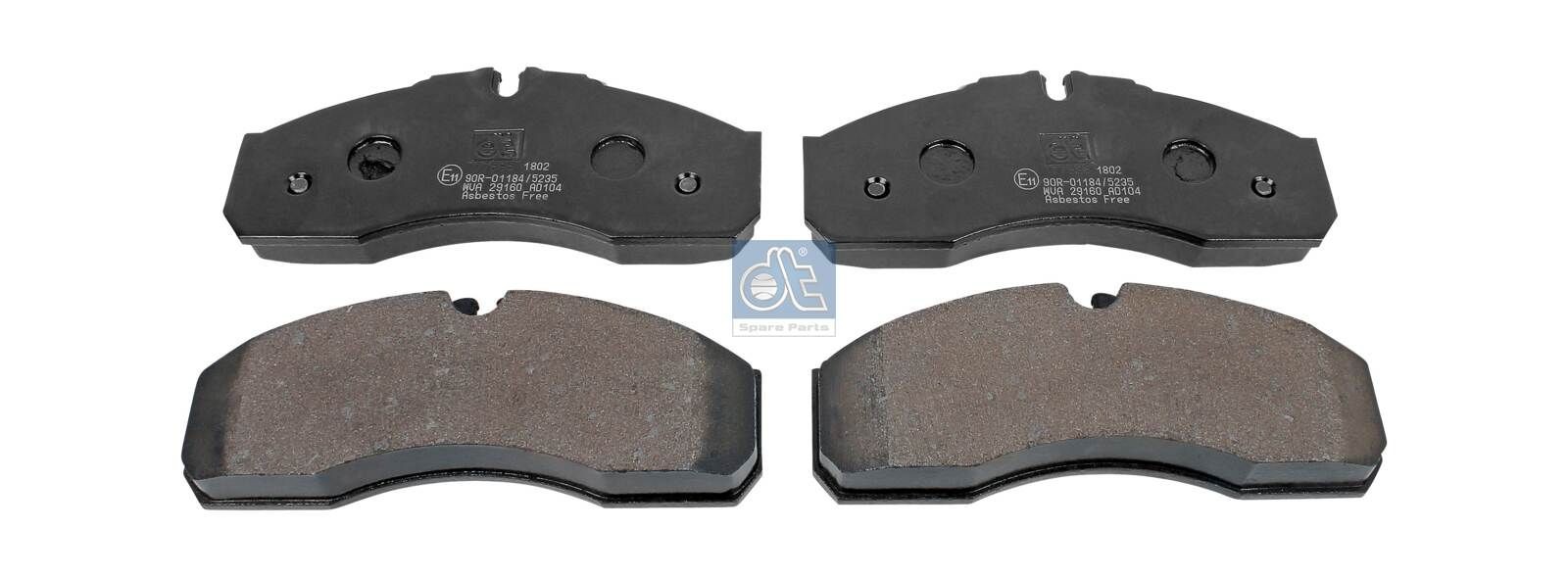 DT Spare Parts Kit pastiglie freni 4.91907 4.91907 Pastiglie dei freni DT Spare Parts MERCEDES-BENZ CLS costo