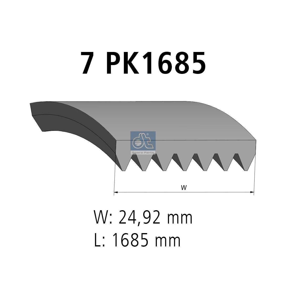 DT Spare Parts Cinghia servizi 6.31544 6.31544 Cinghia servizi OPEL CORSA DT Spare Parts costo