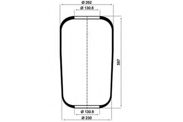 PETERS ENNEPETAL Soufflet à air, suspension pneumatique 084.055-10A Mercedes-Benz GLS Soufflet à air suspension pneumatique PETERS ENNEPETAL 084.055-10A