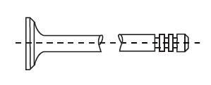 CORTECO Soupape d'échappement 553991B 553991B Soupape d'echappement LAND ROVER 110/127 CORTECO