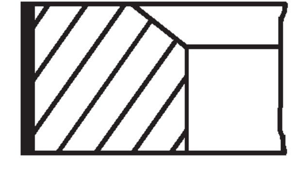 MAHLE Kolvirõngakomplekt 013 RS 00114 0N1 Kolvirõngad MAHLE Peugeot 807 013 RS 00114 0N1