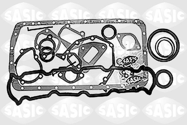 SASIC Pochette de joints moteur 1970H50QX Pochette de joints bas moteur SASIC ABARTH 1970H50QX