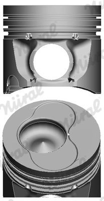 NÜRAL Kolvid 87-114900-90 NÜRAL 87-114900-90 Kolvid VW New Beetle Cabrio odav