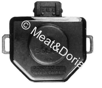 MEAT & DORIA Tunnistin, kaasuläppä 83027 BMW E30 Cabriolet kaasuläpän asentotunnistin MEAT & DORIA 83027