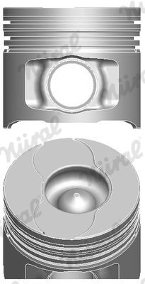 NÜRAL Stempel 87-124008-30 NÜRAL 87-124008-30 Motor stempel Alfa Romeo 166 936 pris