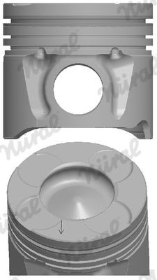 Πιστόνι NÜRAL 87-137600-00 NÜRAL 87-137600-00 Πιστονι FIAT 500 2007