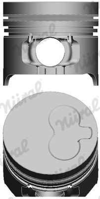 NÜRAL Stempel 87-336507-00 NÜRAL 87-336507-00 Motor stempel Seat TARRACO originale