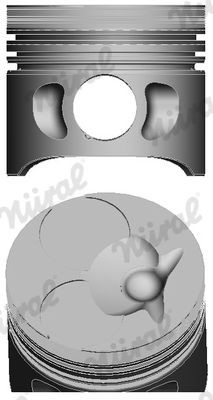 NÜRAL Êmbolo 87-183307-00 NÜRAL 87-183307-00 Êmbolo