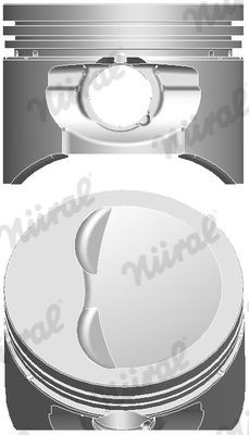 NÜRAL Zuiger 87-783706-00 NÜRAL 87-783706-00 Zuiger