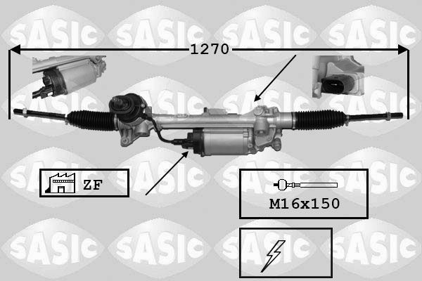SASIC Κρεμαγιέρα 7176043 SASIC 7176043 γνήσια Κρεμαγιέρα Seat Toledo 3 κόστος