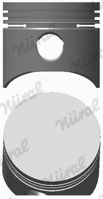 Zuiger NÜRAL 87-785011-00 NÜRAL 87-785011-00 Zuiger FORD ESCORT 2001