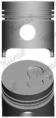NÜRAL Zuiger 87-321510-10 NÜRAL 87-321510-10 Motorzuiger Citroën XSARA originele