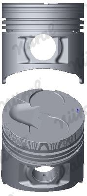 Piston NÜRAL 87-287107-30 NÜRAL 87-287107-30 Piston MITSUBISHI GALANT 2018