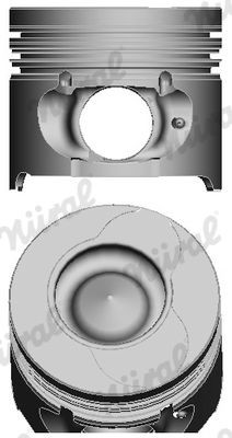 NÜRAL Piest 87-123407-00 NÜRAL 87-123407-00 Piest motora Renault Clio 2 Van lacné