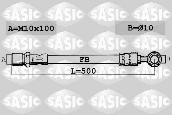 SASIC Remslang SBH6343 Remslang SASIC HONDA SBH6343