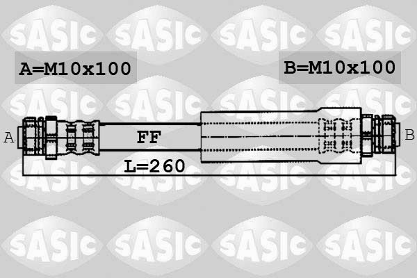 SASIC Remslang 6606009 SASIC Remslang SKODA 6606009