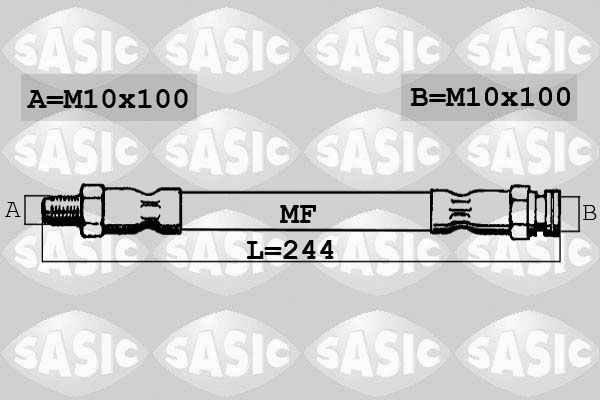 SASIC Remslang 6606065 6606065 Remslang SASIC FIAT COUPE