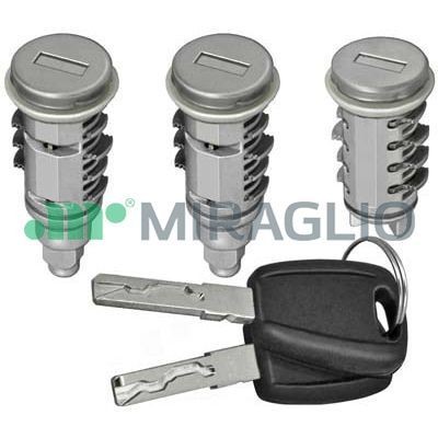 MIRAGLIO Σετ κυλίνδρων κλειδαριάς 80/1217 80/1217 Αφαλός κλειδαριάς SKODA KAROQ MIRAGLIO