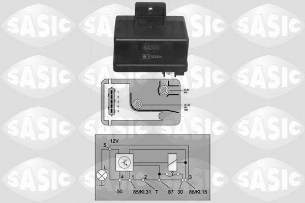 SASIC Glödrelä 9316009 9316009 Glödrelä SASIC VW LT